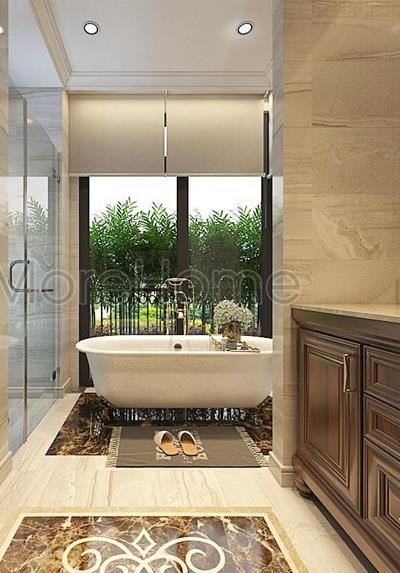 Thiết kế phòng tắm biệt thự cao cấp Vinhomes GreenBay HL30